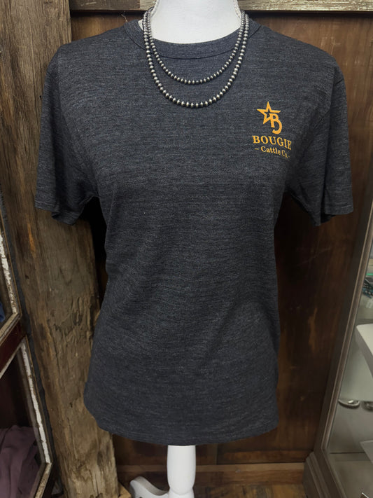 Short Sleeve Gray "Love Cows, Not People" Unisex TShirt