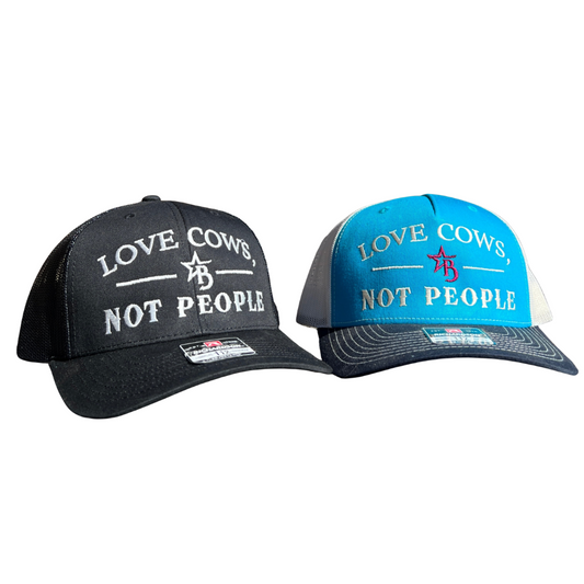 "Love Cows, Not People" Hat