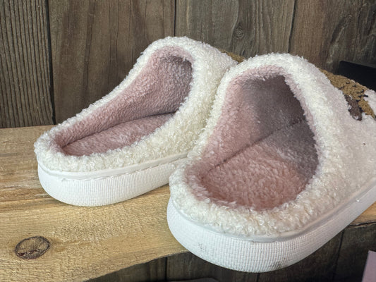 Highland Cow Fuzzy Slippers