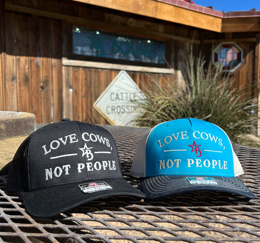 "Love Cows, Not People" Hat