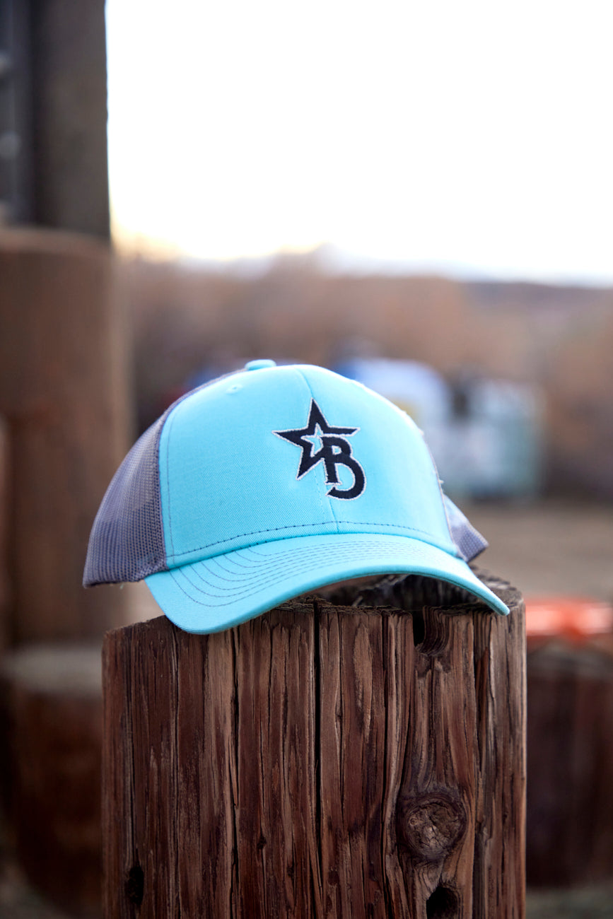Turquoise  Baseball Hat