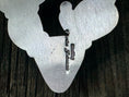 Load image into Gallery viewer, Native American Handmade Turquoise Cactus Sterling Silver Pendent - Artist Stamped

