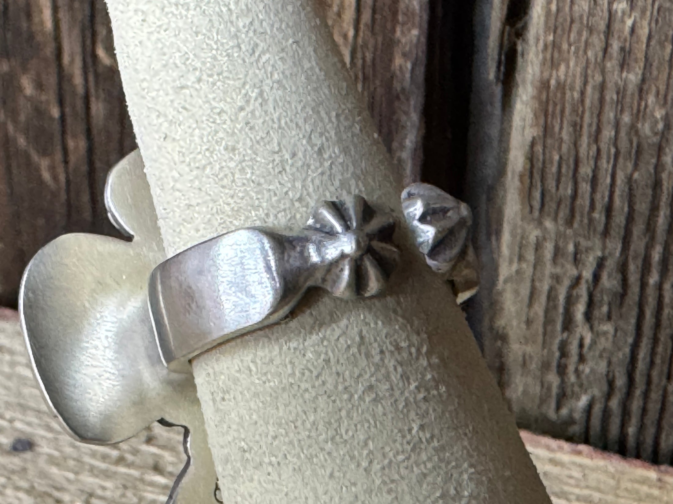 Handmade Native American Turquoise Sterling Silver Ring - Artist Stamped