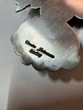 Load image into Gallery viewer, Native America Handmade Turquoise Sterling Silver Necklace - Artist Stamped
