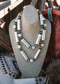 Load image into Gallery viewer, Sterling Silver Navajo Pearl Necklace's
