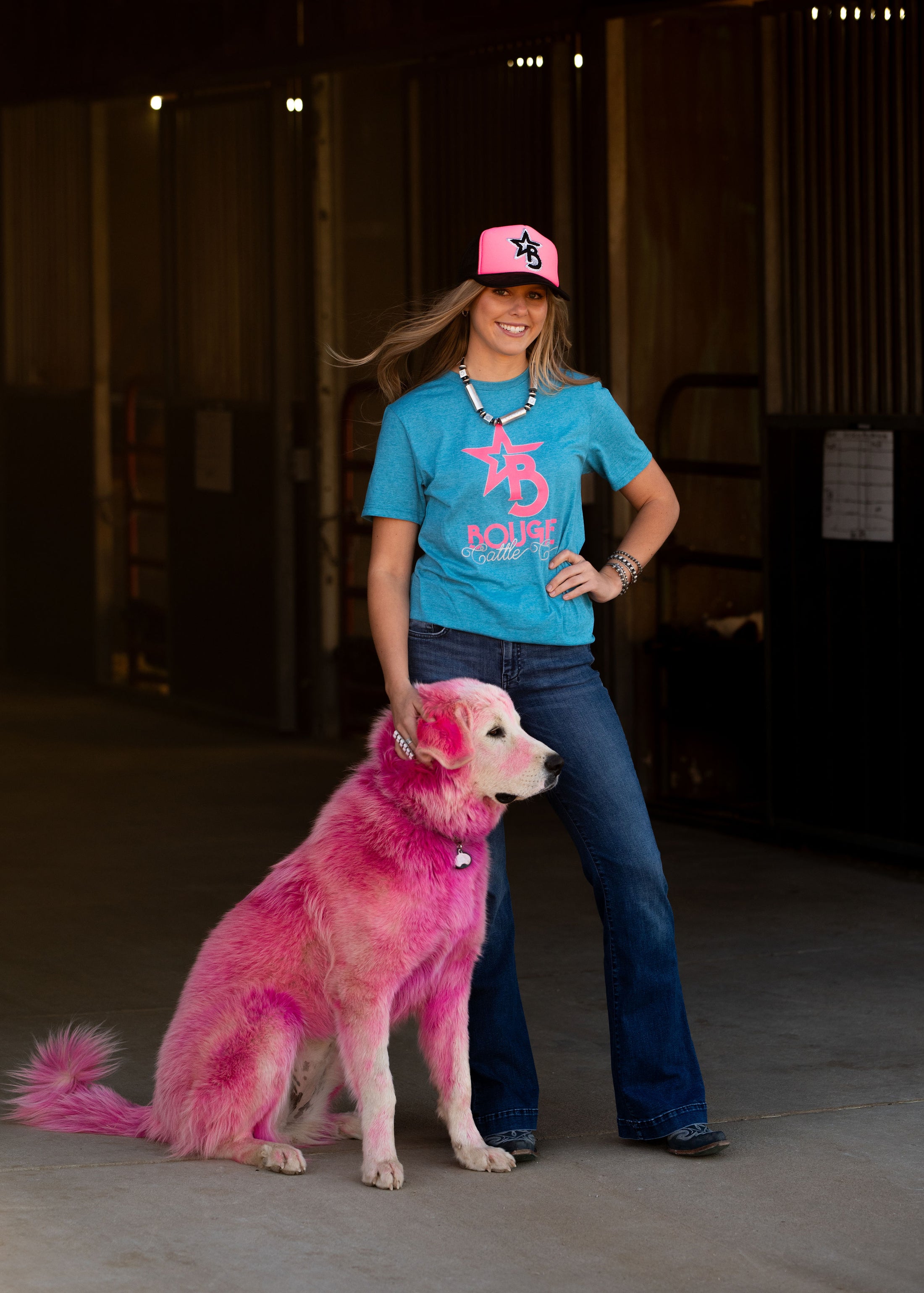 Hot Pink Trucker Hat