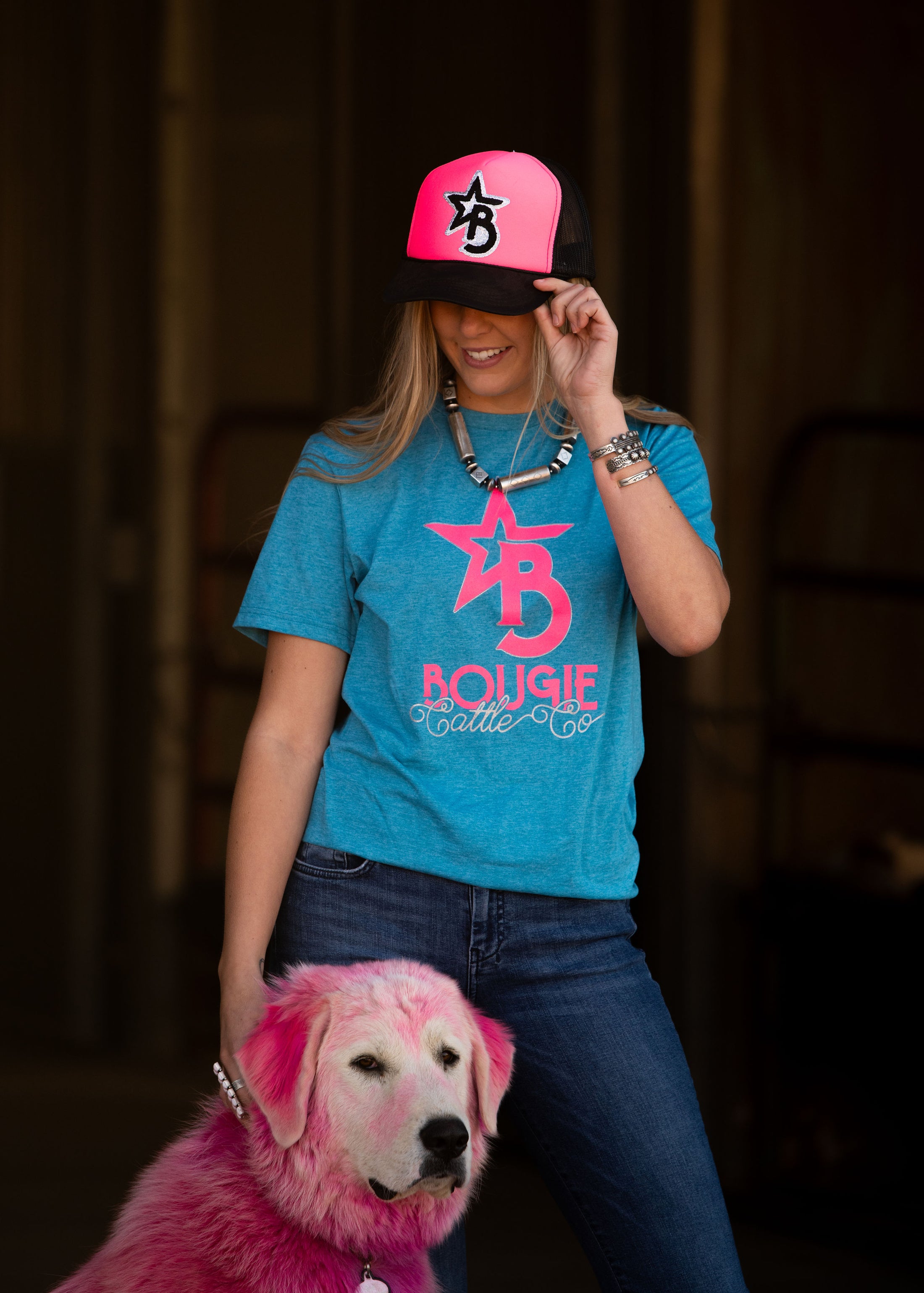 Hot Pink Trucker Hat