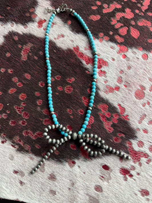Native American inspired bow necklace!!