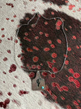 Load image into Gallery viewer, Reversible Bougie Cattle Company Dog  Tag Necklace with Turquoise Stone
