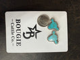 Load image into Gallery viewer, Costume Turquoise Cow Stud Earring
