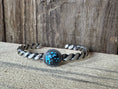 Load image into Gallery viewer, Native American Braided Sterling Silver Cuff Bracelets
