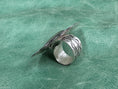 Load image into Gallery viewer, Native American Handmade Sterling Silver Adjustable Ring - Artist Stamped
