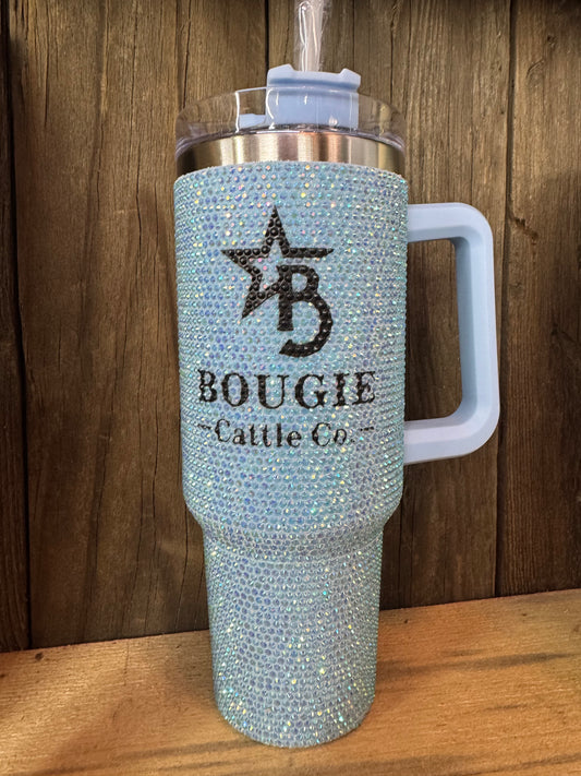 Rhinestone Bougie 48oz Tumbler
