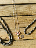 Load image into Gallery viewer, Sterling Silver Pink Cluster Necklace
