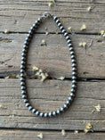 Load image into Gallery viewer, Navajo 10MM Sterling Silver Pearl Necklace
