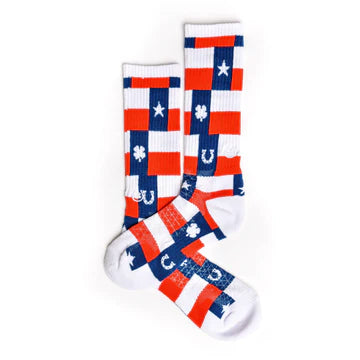 Lucky Chuck LUCKY AMERICA PERFORMANCE SOCKS