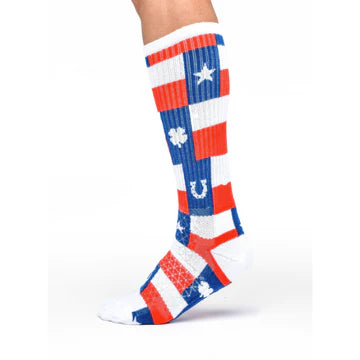 Lucky Chuck LUCKY AMERICA PERFORMANCE SOCKS