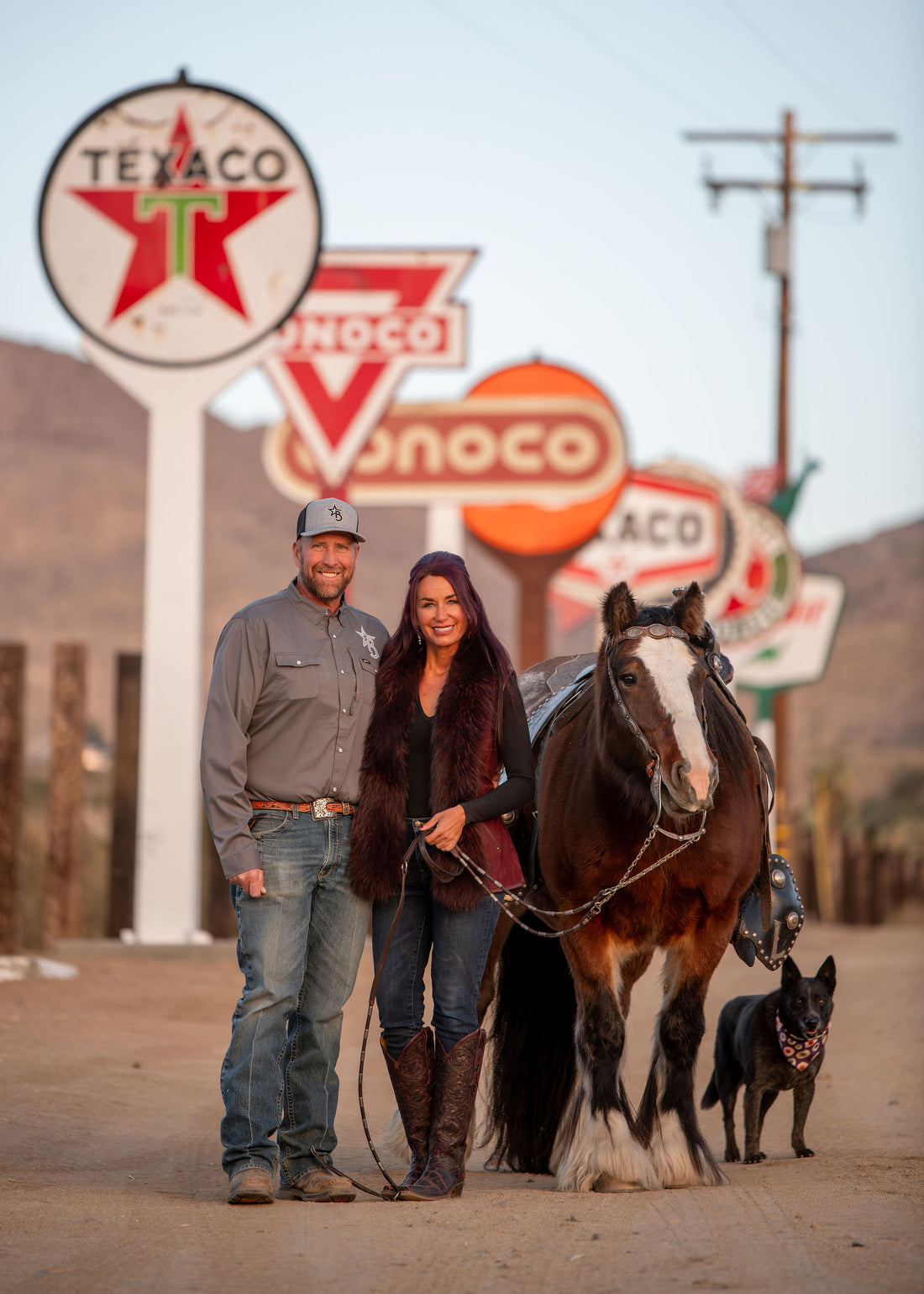 Johan, founder of Bougie Cattle Company, in Apple Valley