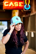 Load image into Gallery viewer, Turquoise  Baseball Hat
